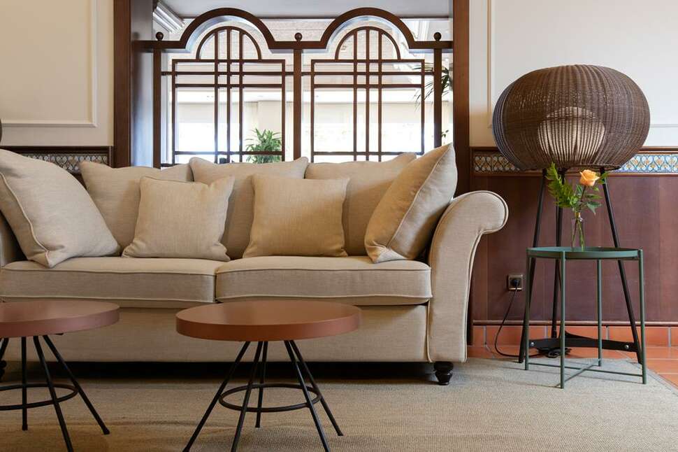 Een foto van het interieur van Hotel Roses Platja