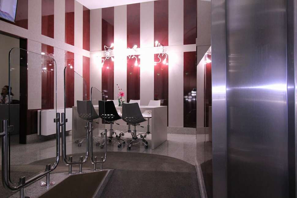Een foto van het interieur van Hotel Fly