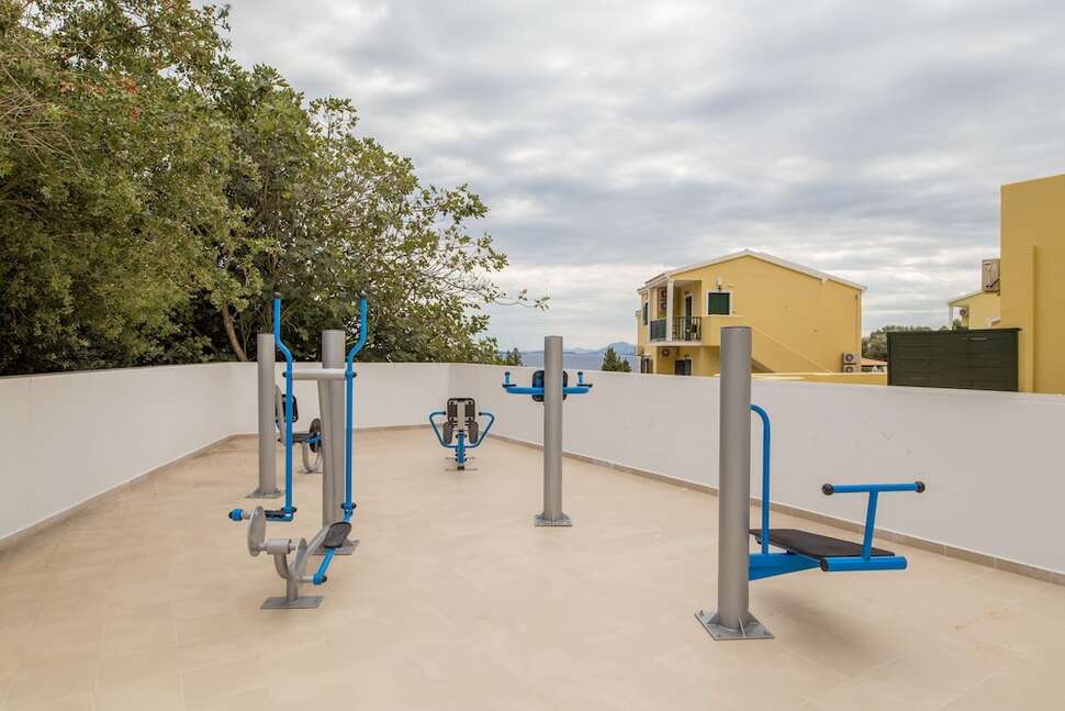 Een foto van de faciliteiten bij Corfu Aquamarine Hotel