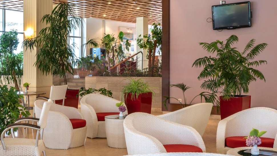 Een foto van het interieur van Hotel Niko by Amadria Park
