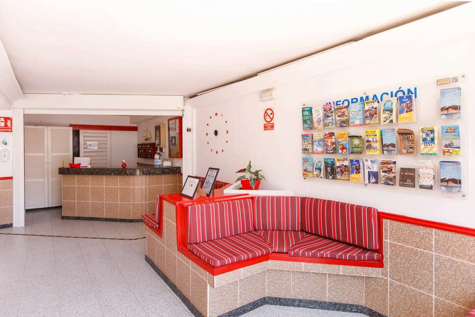 Ein Foto vom Innenbereich im Bungalows Las Brisas