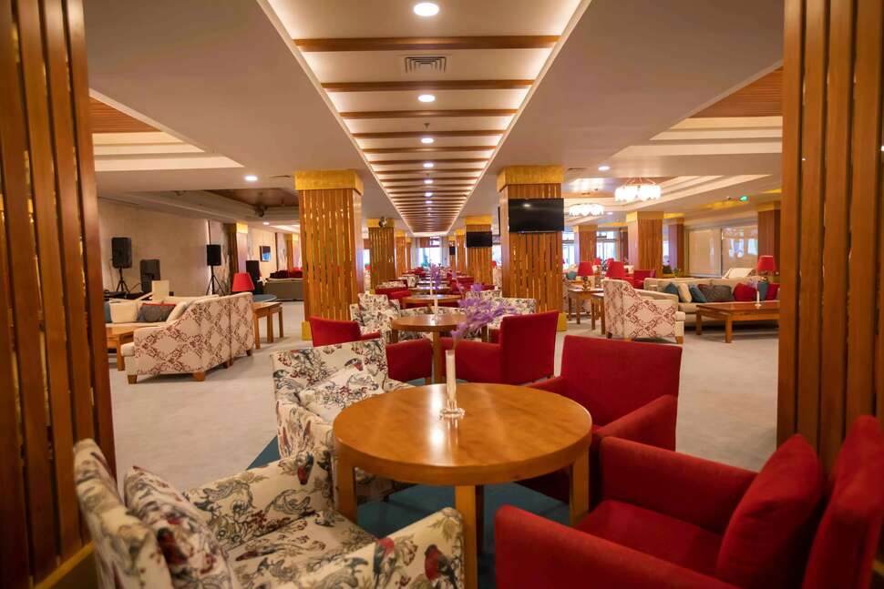 Een foto van het interieur van Orange County Resort Hotel Belek