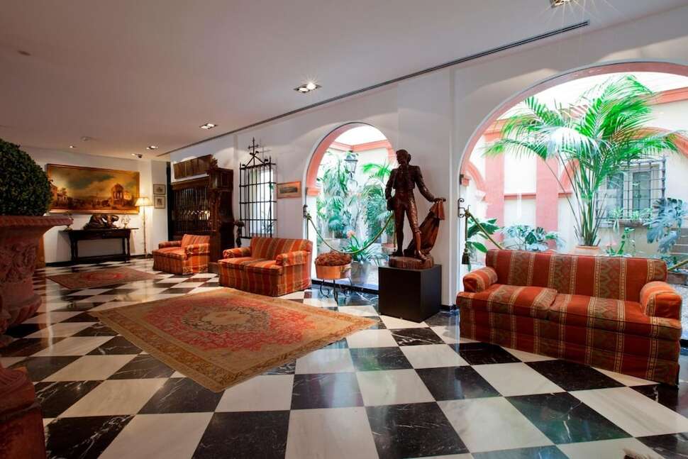 Ein Foto von den Einrichtungen im Dona Maria Hotel