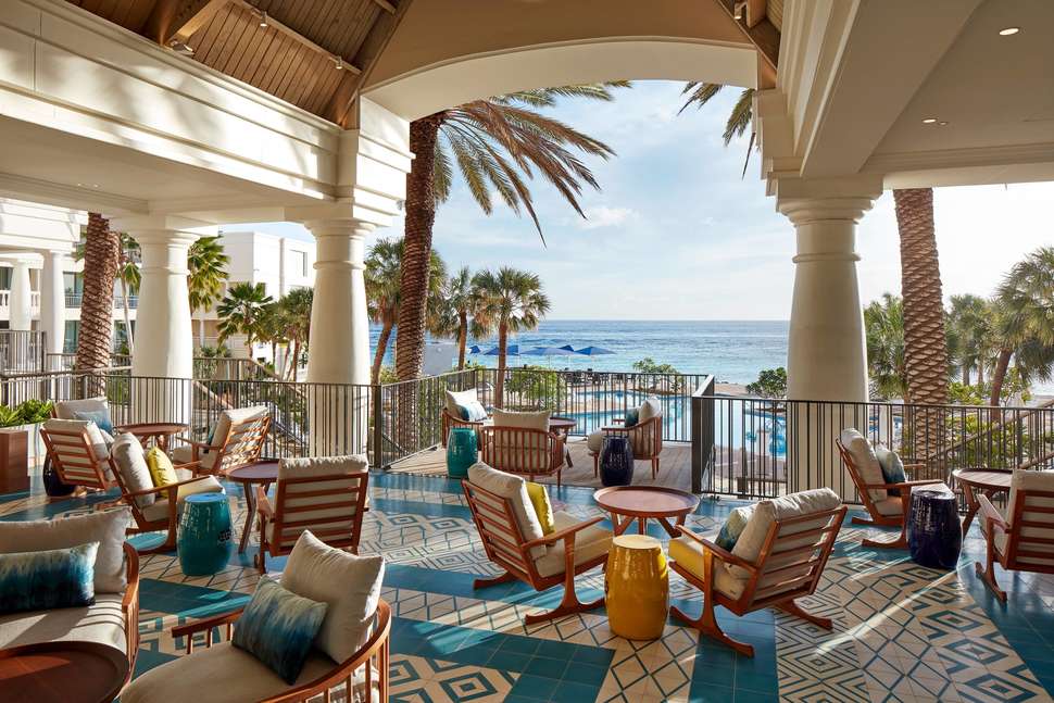 Een foto van de faciliteiten bij Curacao Marriott Beach Resort