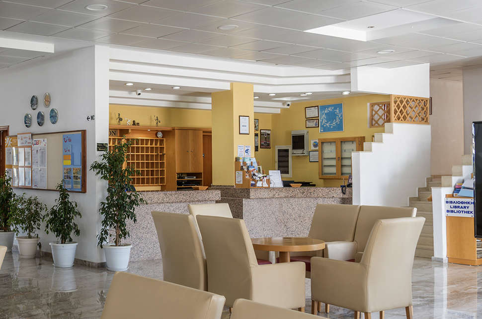 Een foto van het interieur van Hotel Tropical Sol