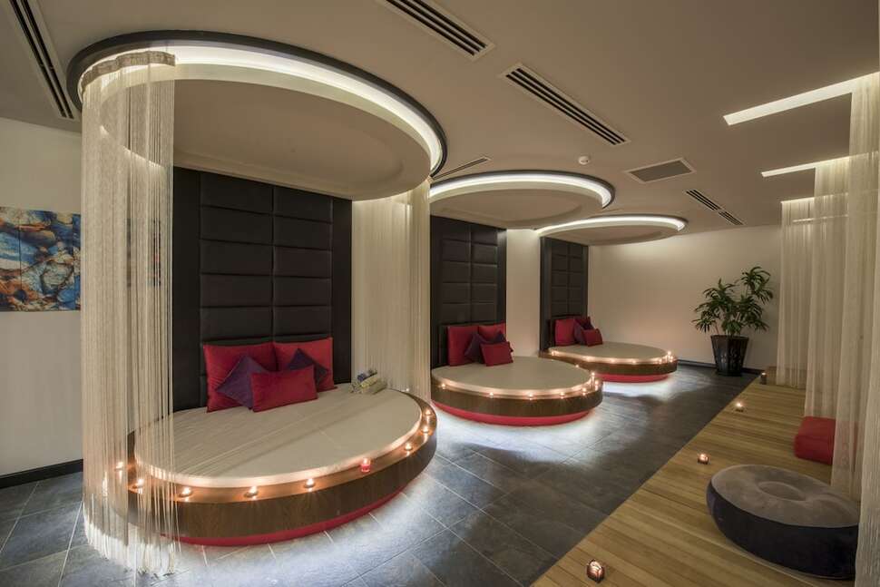 Ein Foto von den Einrichtungen im Elite Luxury Suite & Spa