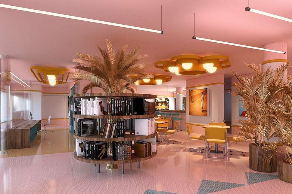 Een foto van de faciliteiten bij Paradiso Ibiza Art Hotel