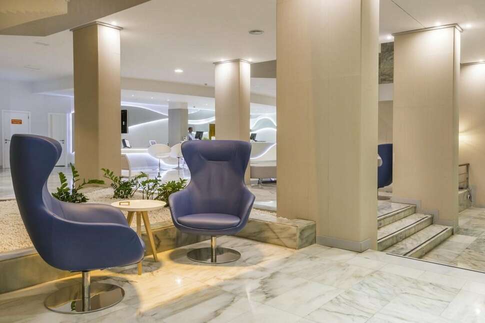 Een foto van het interieur van Hovima Costa Adeje