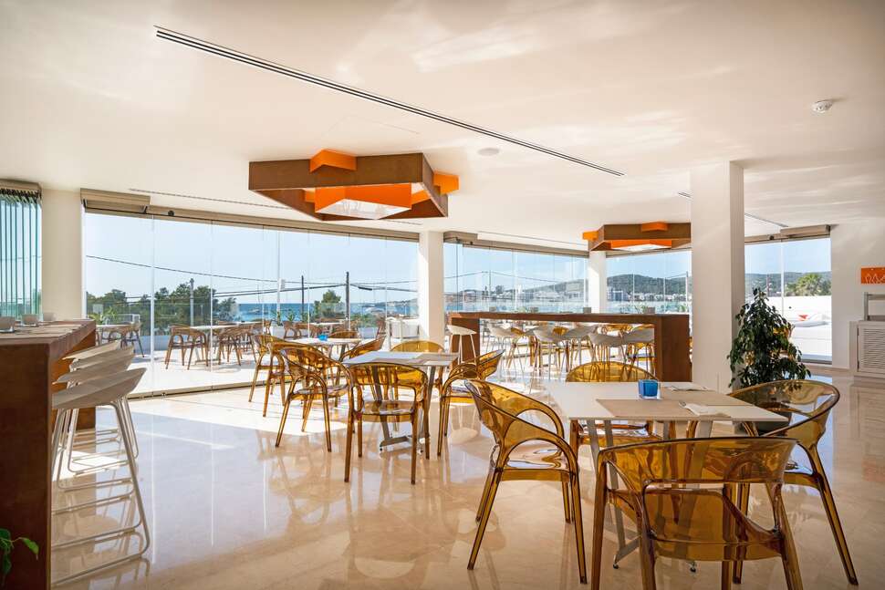 Een foto van de faciliteiten bij THB Naeco Ibiza