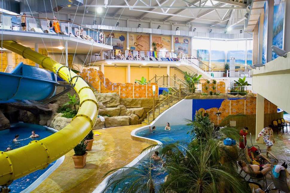 Een foto van het zwembad bij Vakantiepark Weissenhausser Strand
