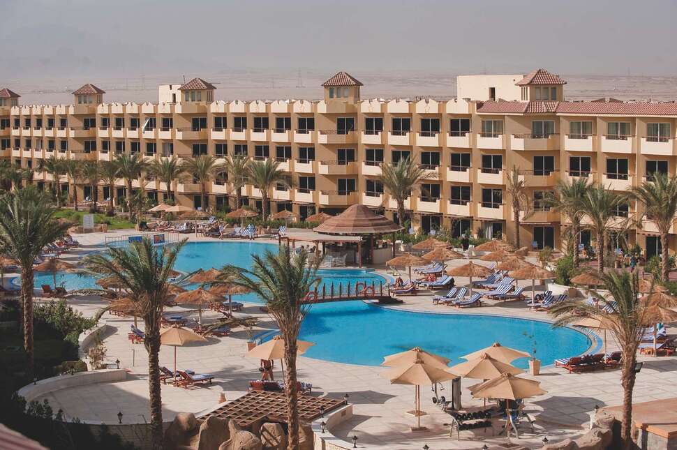 Een foto van het zwembad bij Amwaj Beach Club Abu Soma Resort