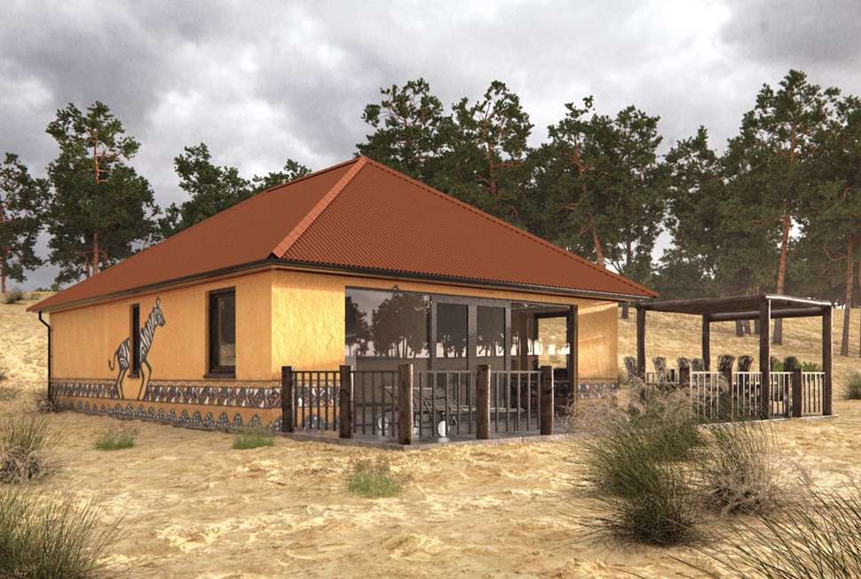 Een foto van een overzicht van Safari Resort Beekse Bergen