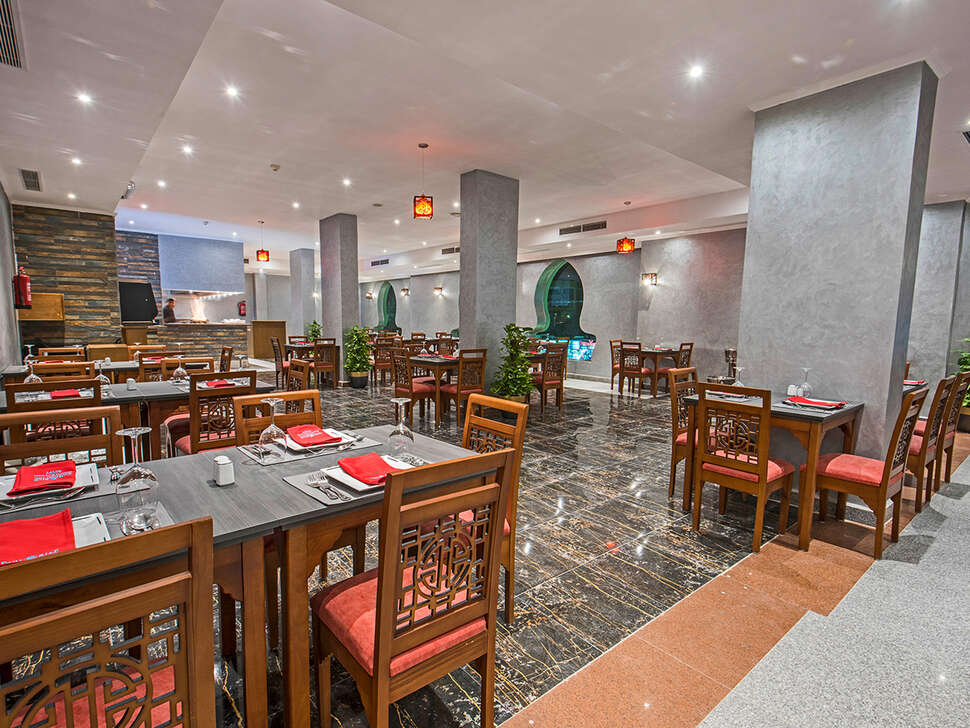 Ein Foto von den Einrichtungen im Sunrise Aqua Joy Resort