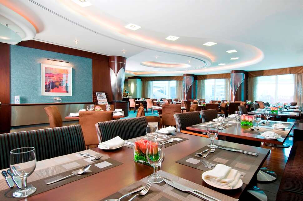Ein Foto von den Einrichtungen im Rose Rayhaan by Rotana