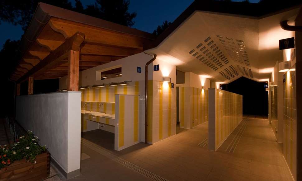 Een foto van de faciliteiten bij Camping Villaggio Baia Domizia