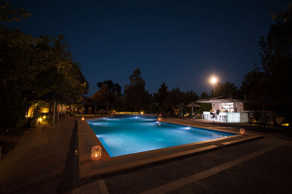 Ein Foto vom Pool im Petrino Eco Village