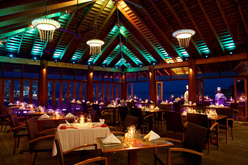 Een foto van de faciliteiten bij Kuredu Island Resort