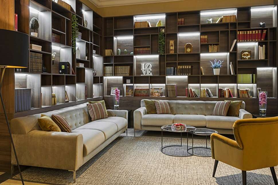 Een foto van het interieur van Elba Madrid Alcala