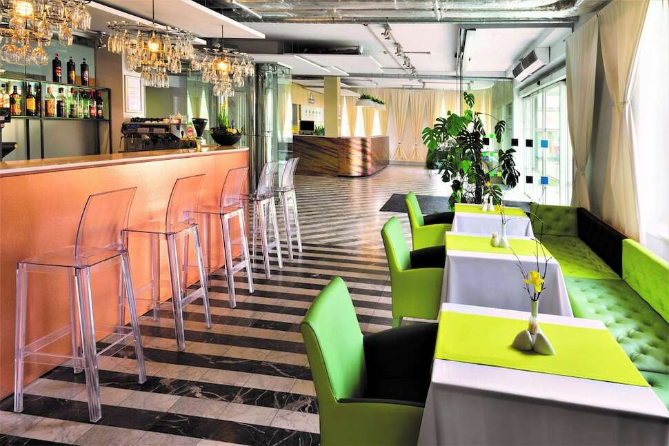 Een foto van de faciliteiten bij Rija VEF Hotel