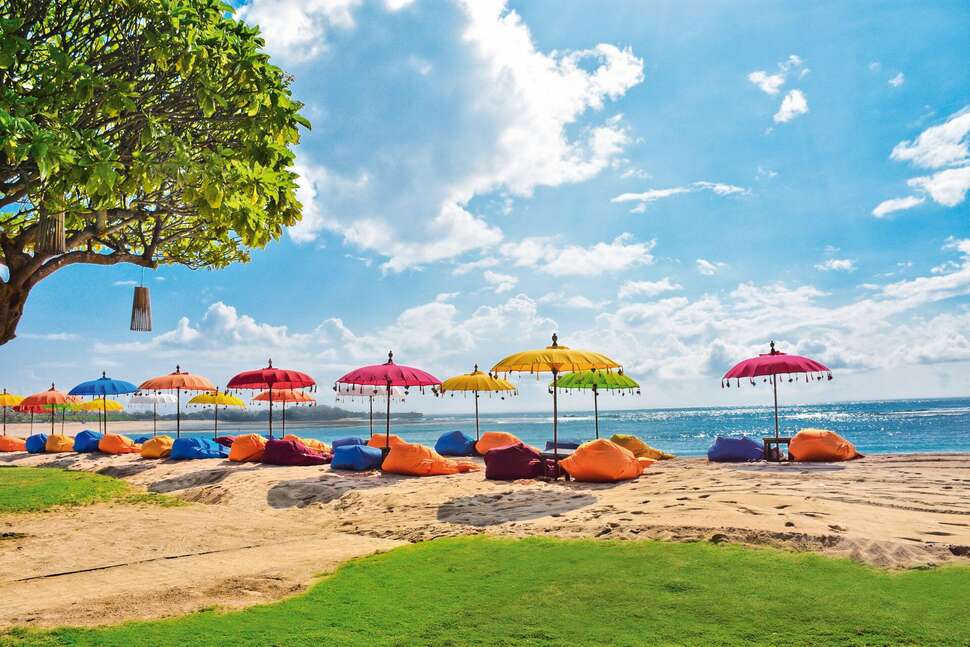 Een foto van het strand bij Ayodya Resort Bali