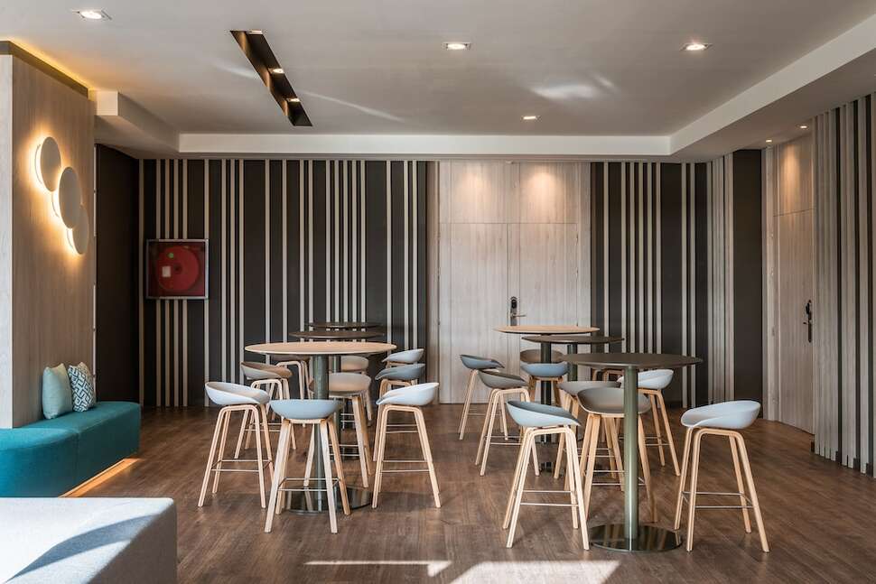 Een foto van de faciliteiten bij Hotel Cadiz Paseo del Mar