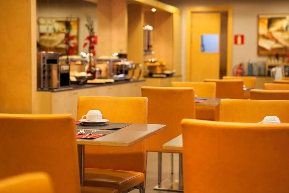 Ein Foto von den Einrichtungen im Hotel Via Augusta