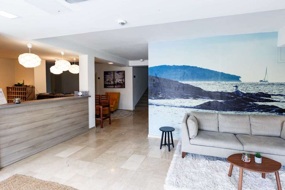 Een foto van het interieur van Villas Arausana & Antonina