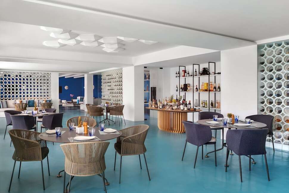 Een foto van de faciliteiten bij Mykonos Grand Hotel & Resort