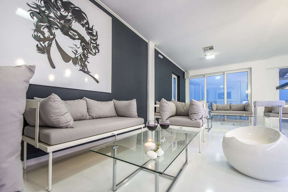 Een foto van het interieur van Diana Hotel Zakynthos