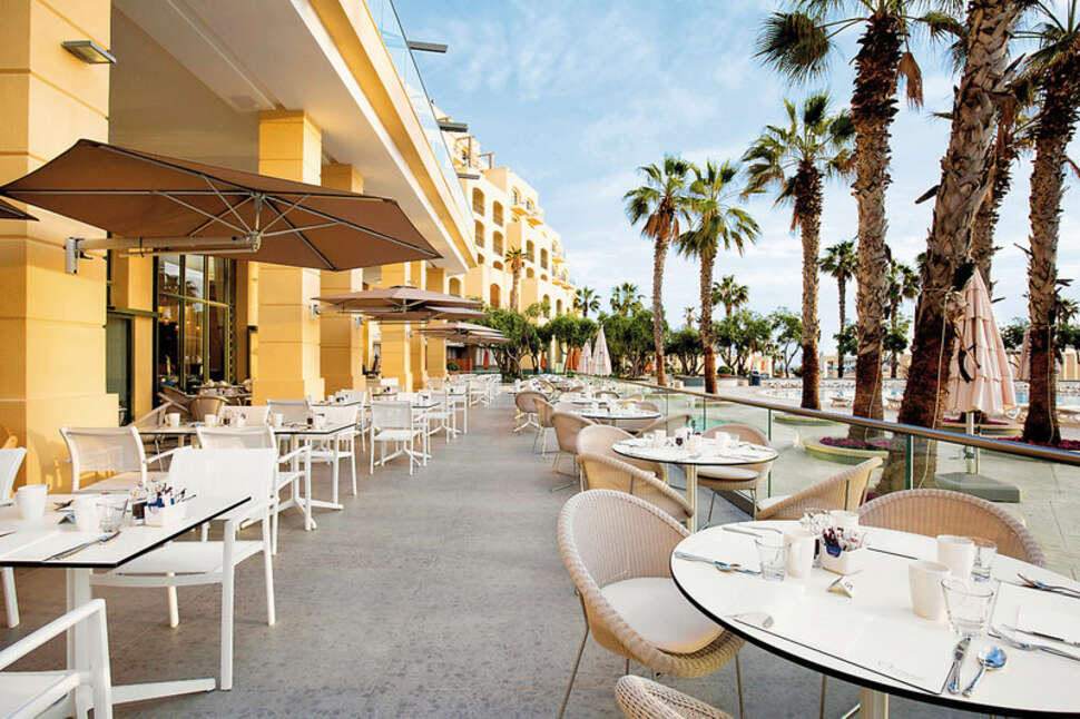 Ein Foto von den Einrichtungen im Hilton Malta