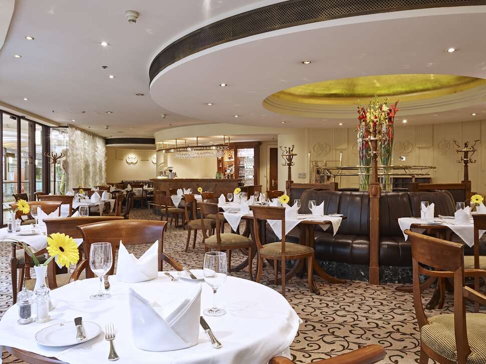 Een foto van de faciliteiten bij Grand Hotel Wien