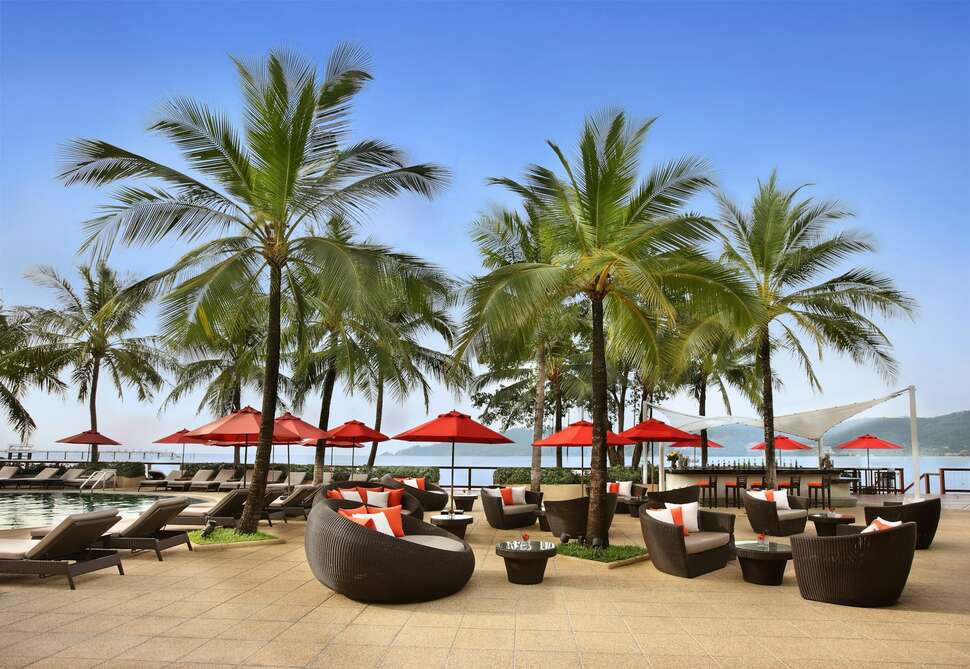 Ein Foto vom Pool im Amari Phuket