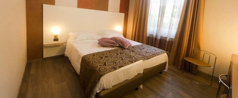 Een foto van een overzicht van Hotel Re Enzo Bologna