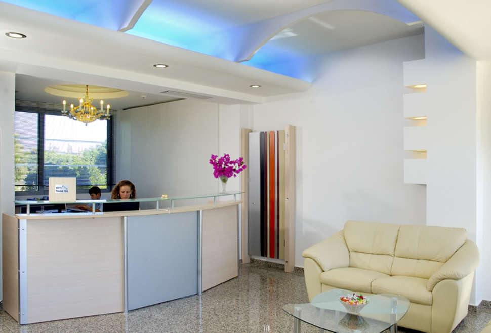 Een foto van het interieur van Kolymbia Bay Art Hotel