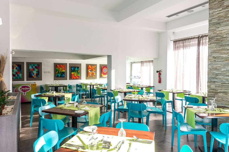 Een foto van de faciliteiten bij Kefalos Damon Aparthotel