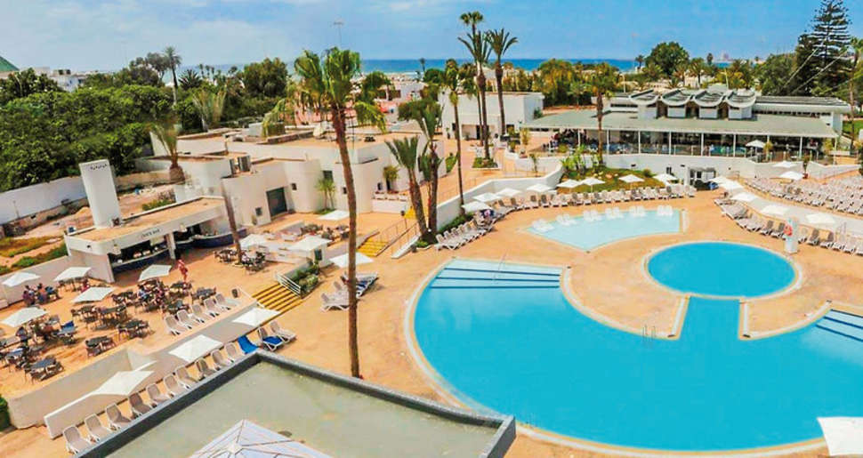 Een foto van het zwembad bij Allegro Agadir