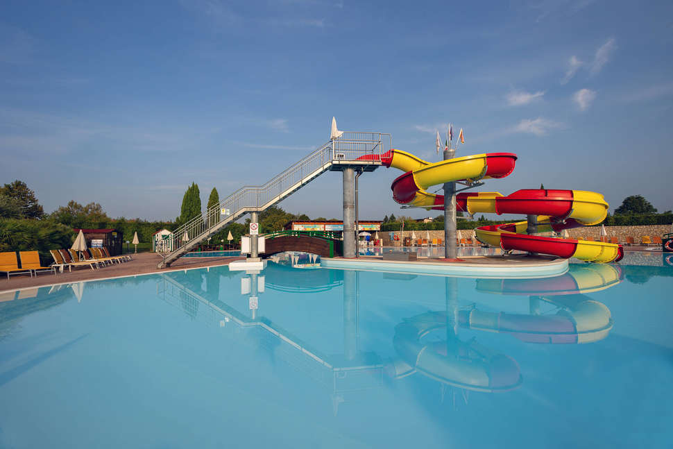Een foto van het zwembad bij Residence Eden