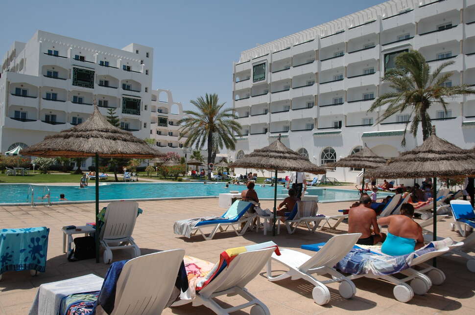 Een foto van een overzicht van Hotel Jinene Beach
