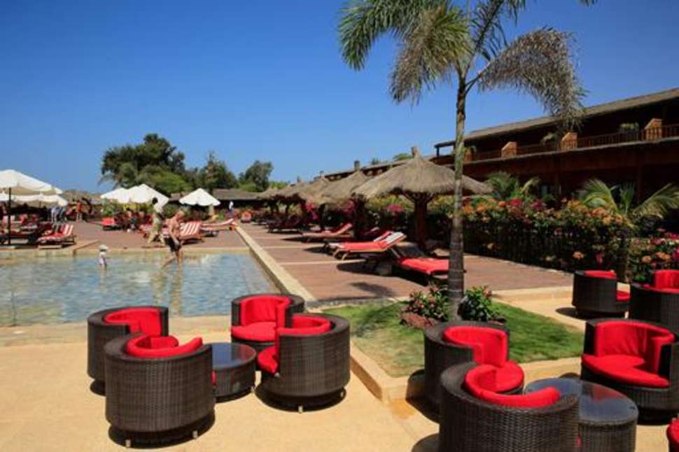 Een foto van het zwembad bij Royal Horizons Baobab