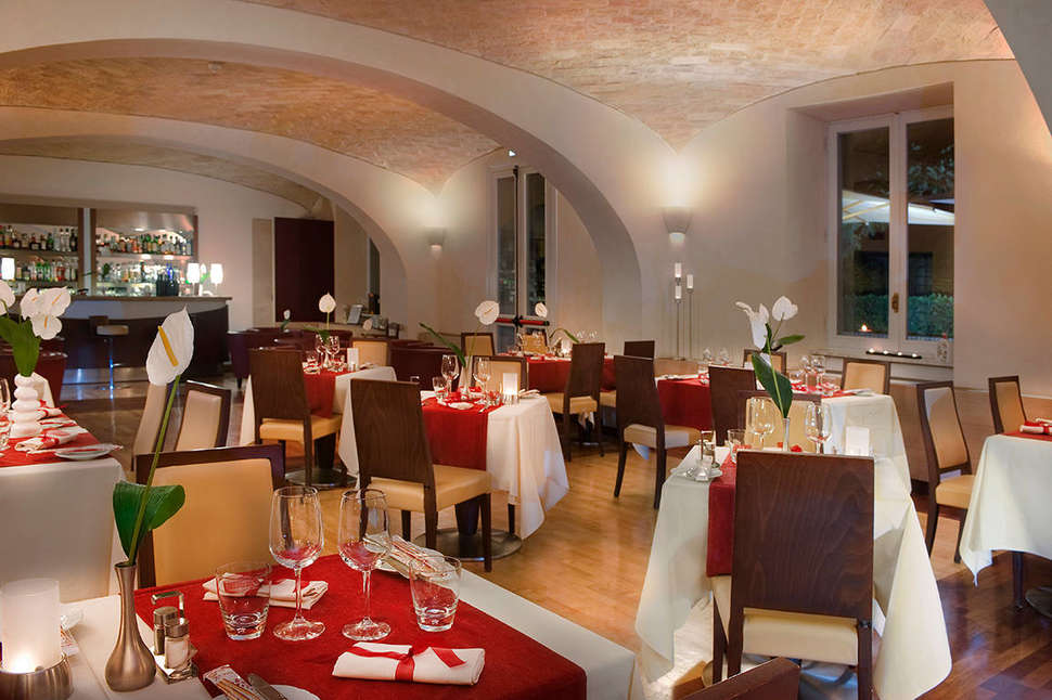 Ein Foto von den Einrichtungen im Kolbe Hotel Rome