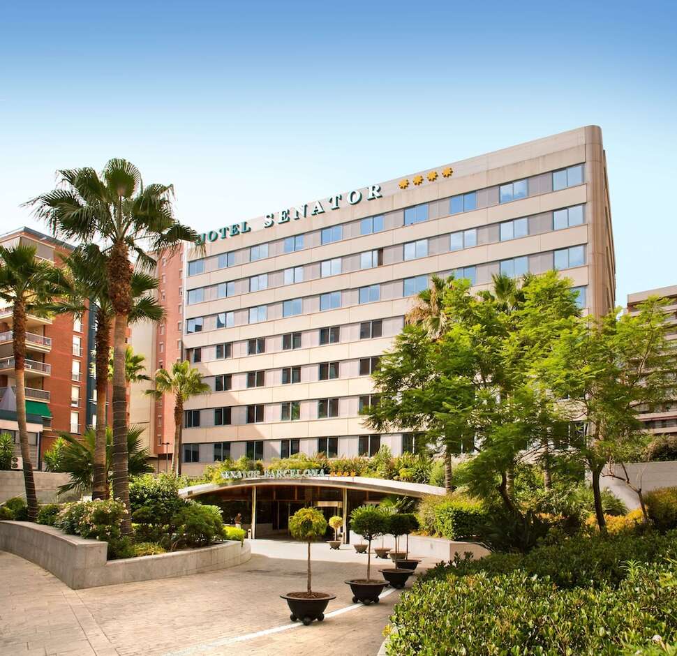 Een foto van de buitenkant van Ilunion Les Corts
