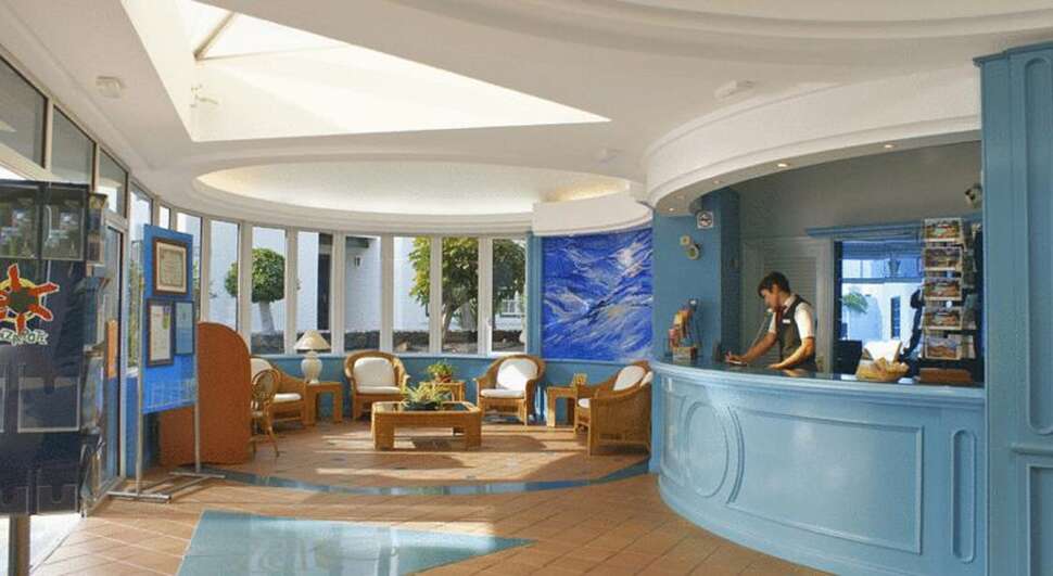 Een foto van het interieur van Barcarola Club Appartementen