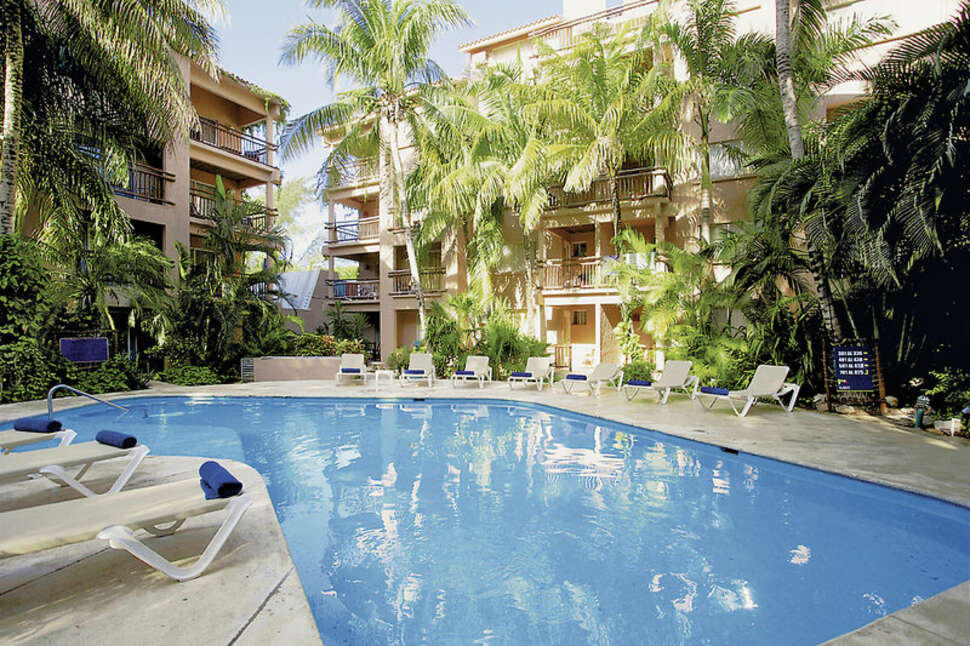 Een foto van een overzicht van Tukan Hotel Playa del Carmen