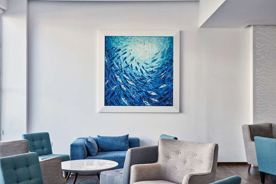 Ein Foto vom Innenbereich im Atlantica Sancta Napa Hotel