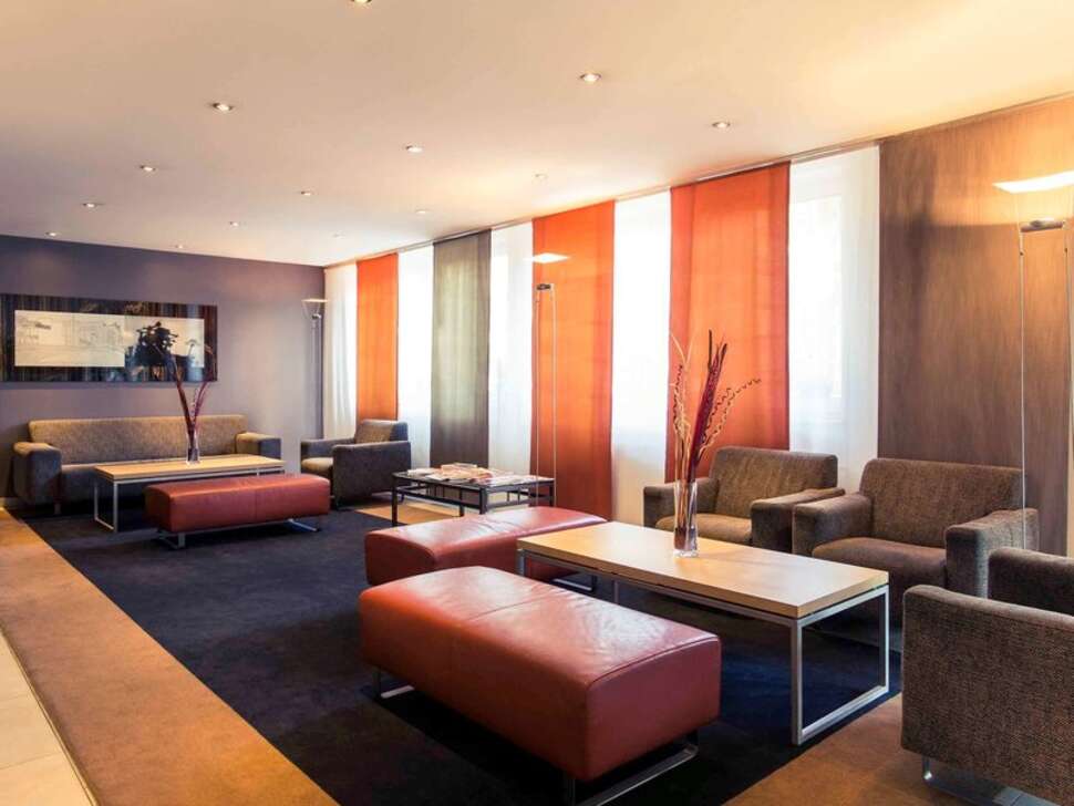 Een foto van het interieur van Mercure Hotel Duisburg City
