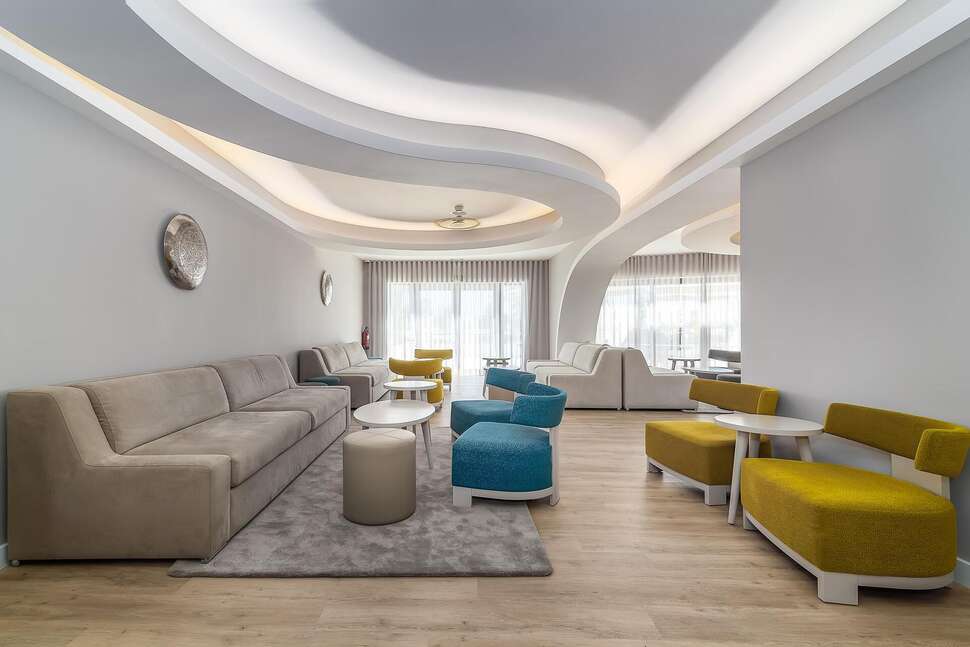 Een foto van het interieur van Jupiter Albufeira Hotel