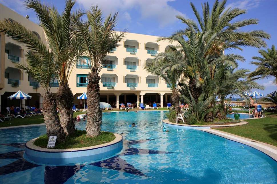 Een foto van het zwembad bij Mehari Hammamet