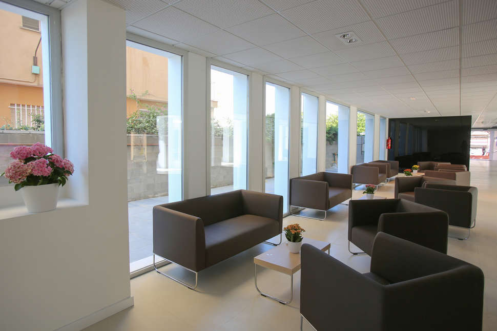 Een foto van het interieur van Hotel Europa Spa