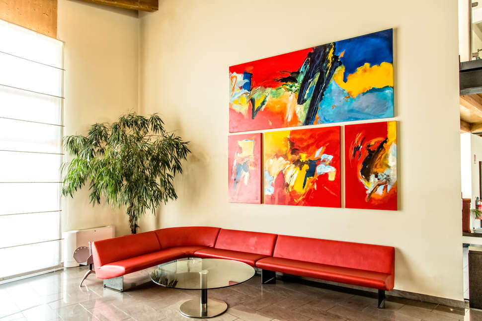 Een foto van het interieur van Parc Hotel