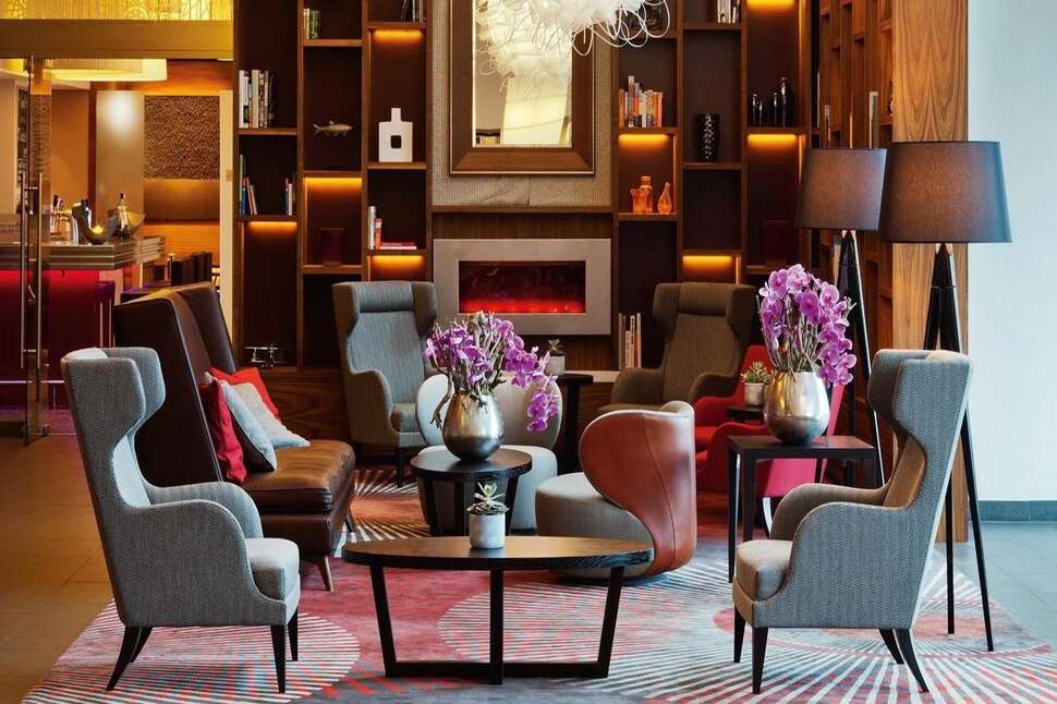 Ein Foto von den Einrichtungen im Mövenpick Hotel Amsterdam City Centre